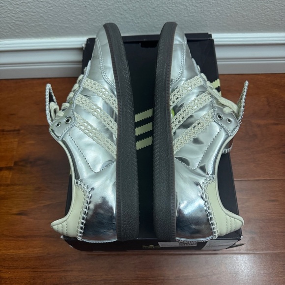 adidas Samba Wales Bonner Silver Size 11 - Picture 6 of 8
